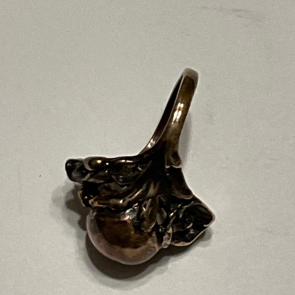 Elegant Copper Victorian Women's Ring size 6.5 - Picture 5 of 7